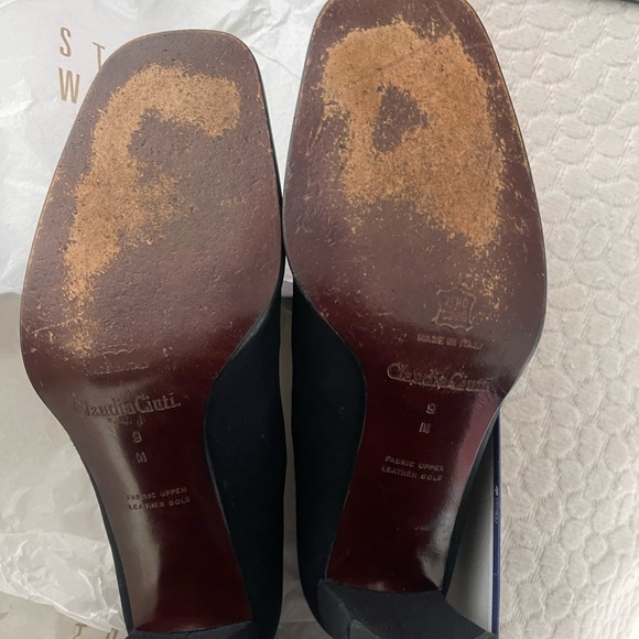 ClaudiaCiuti / Stuart Weitzman  crepe heels 👠9M for your holiday parties - Picture 4 of 6